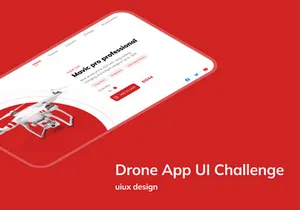 Drone app challenge ui