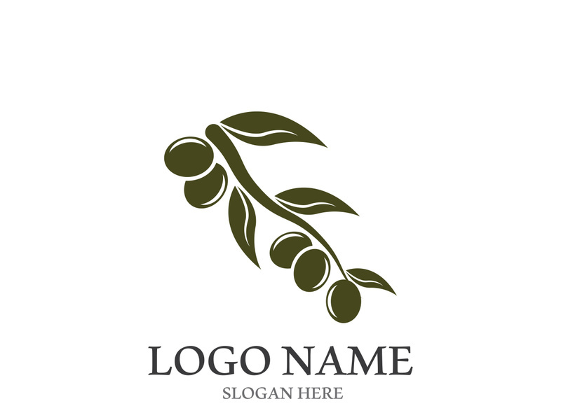 olive icon vector illustration design template