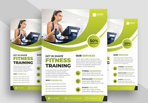 Fitness Gym Promotion Flyer Template Ver-5