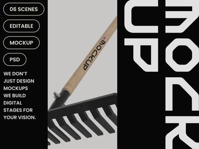 Iron Rake Mockup