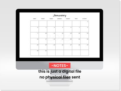 Monthly Calendar Landscape Printable Calendar Template Year 2022