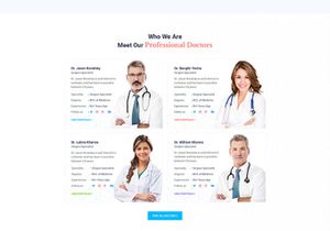 Medical PSD Template