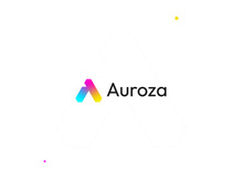 Lettermark Logo - A Logo - Business Logo - Gradient Logo -