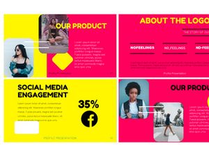 Limepink Presentation Template