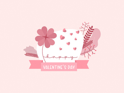 Free Valentine's Day Illustration Vector Hearts for Valentine's Day Illustration