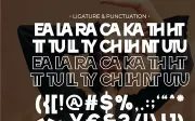 Laura - Condensed Sans Serif