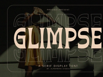 Glimpse - Serif Font preview picture