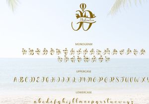 Vacation Monogram