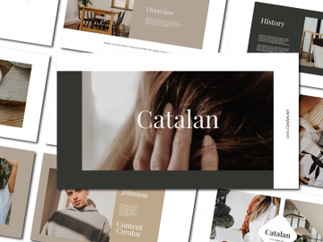 Catalan - PowerPoint Template preview picture