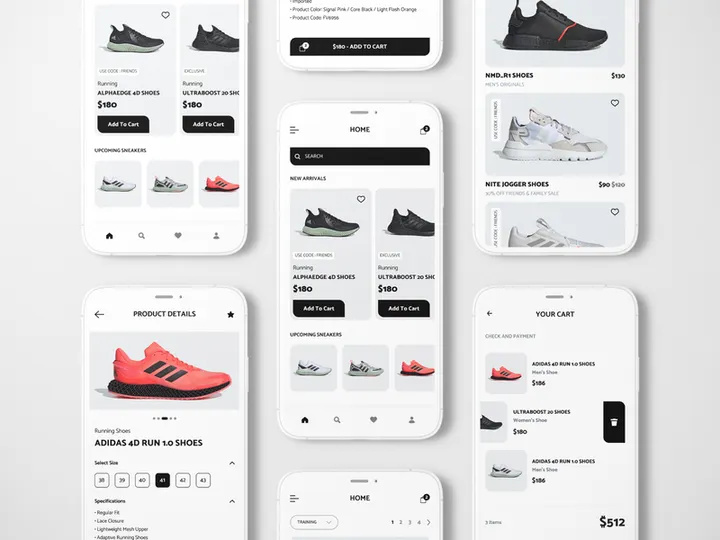 Adidas shoes store