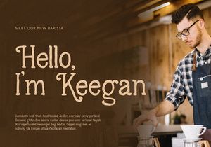 Light Roast - Handdrawn Serif