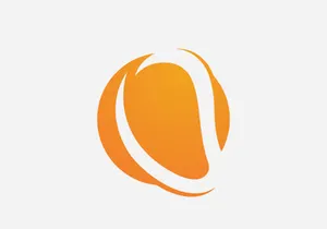 Fresh mango fruit vector illustration logo icon