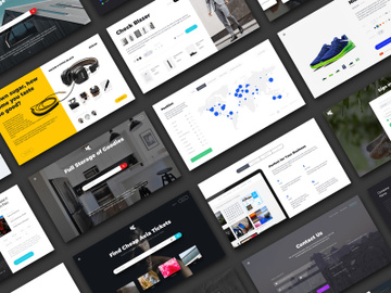 Fresh - Landing Page UI Kit preview picture