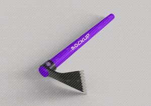 Serrated Hoe Mockup