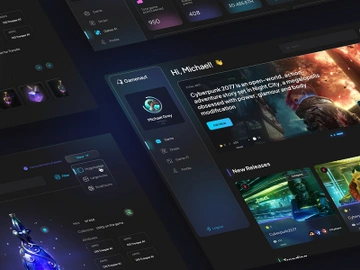 GameVerse - eSports and Gaming NFT (Non-Fungible Token) HTML Template v1.0 preview picture