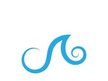 Water wave Logo design vector Template