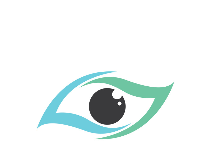 Eye vector logo design image template