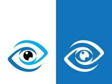 Eye logo icon design template illustration