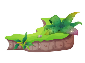 Jungle cartoon vector illustration preview picture