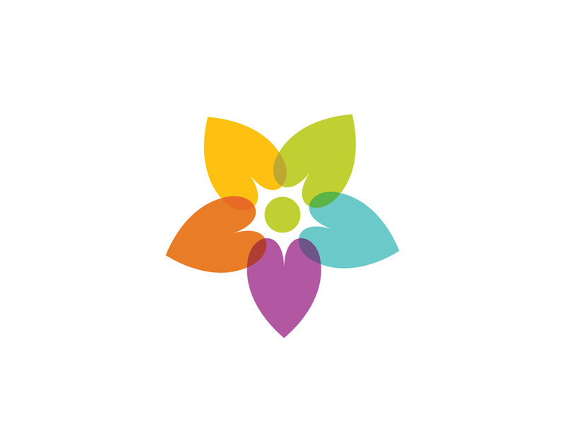 Flower icon design illustration