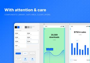 iOS 14 Wireframe UI Kit