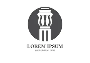 column Logo and symbol Template