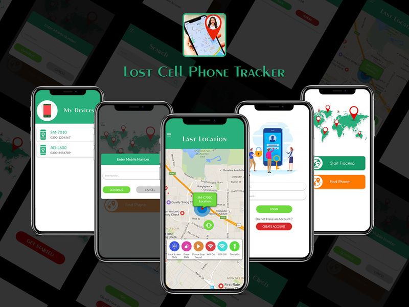 Lost Cellphone Tracker App
