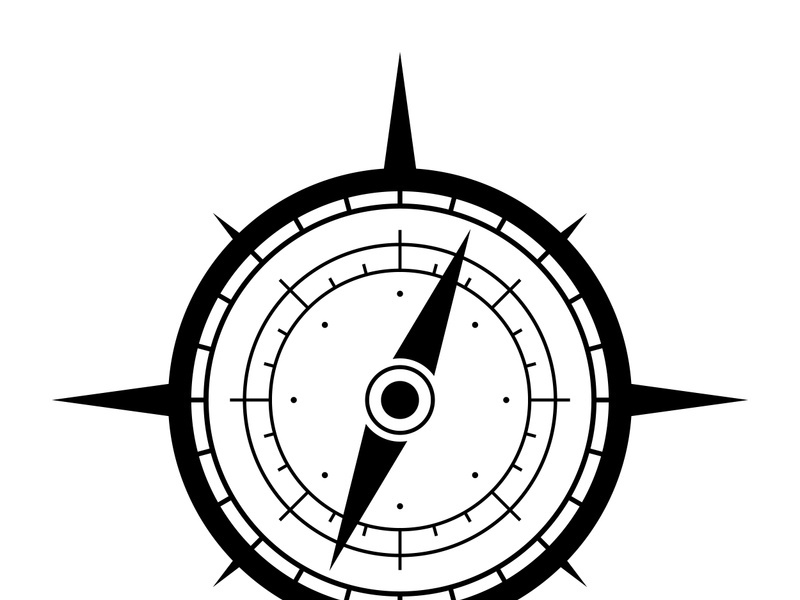 compass icon isolated on background.modern flat compass pictogram,business,marketing,internet concept.trendy simple vector symbol for websitedesign or button to mobile app.logo illustration.