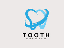 Tooth logo, Dental Health Vector, Care Brand Illustration