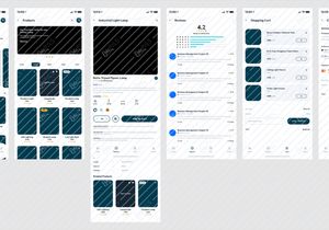 Retail Store Mobile App UI Kit (Light & Dark)