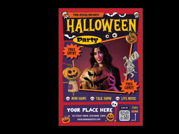 Halloween party Flyer preview picture