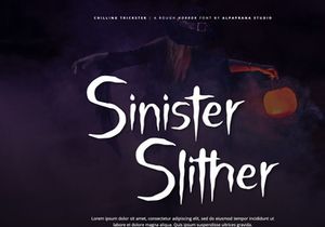 Chilling Trickster - Rough Font