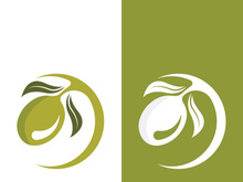 Extra virgin olive oil logo icon design vector illustration