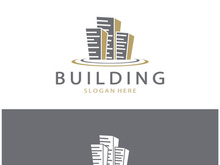 Building logo vector illustration design,Real Estate logo template, Logo symbol icon