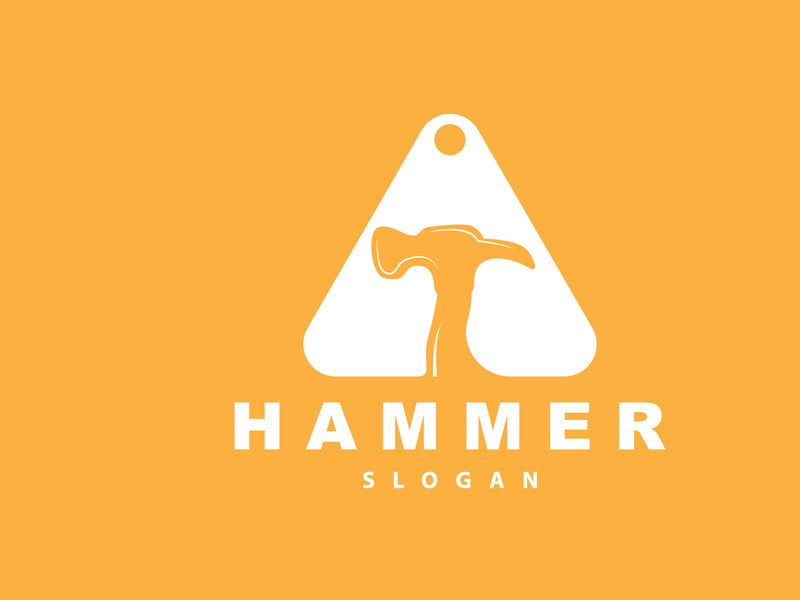 Hammer Logo, Builder Tools Inspiration Design