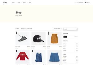 Arox - eCommerch Figma Template