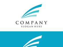 Abstract creative logo element is universal, can be used for business, brand, company, business card, property or building.