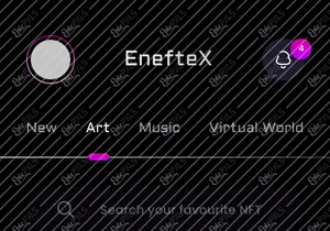 Eneftex NFT Mobile Apps