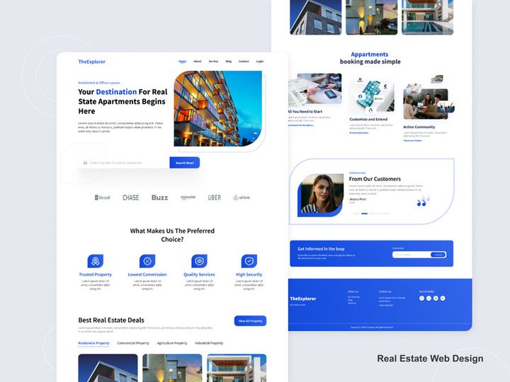Real Estate Web Design preview picture