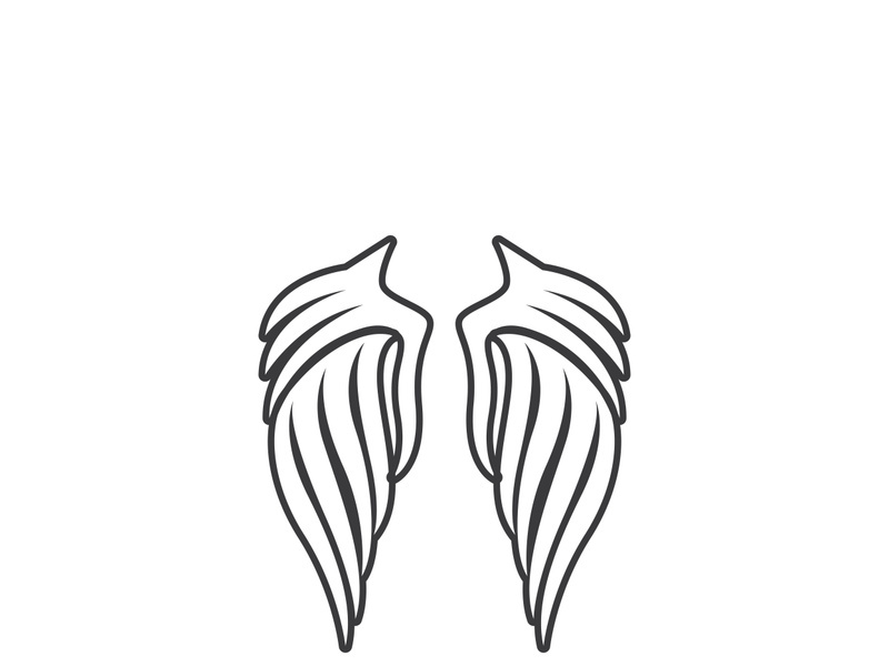 wing Logo Template vector illustration design