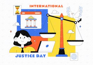 10 Ilustrasi Hari Keadilan Internasional