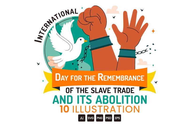 10 Day of the Slave Trade and Abolition Illustration