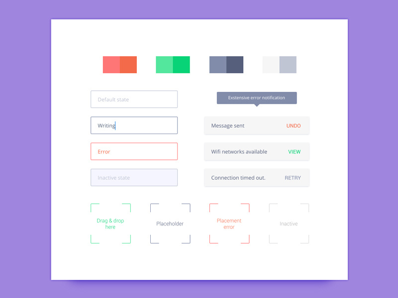 Style Guide UI Elements