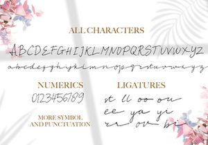 Moriana - Handwritten Script Font
