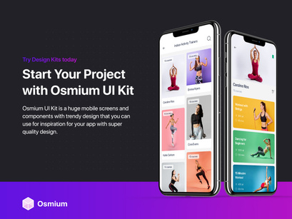 Osmium UI Kit for Sketch