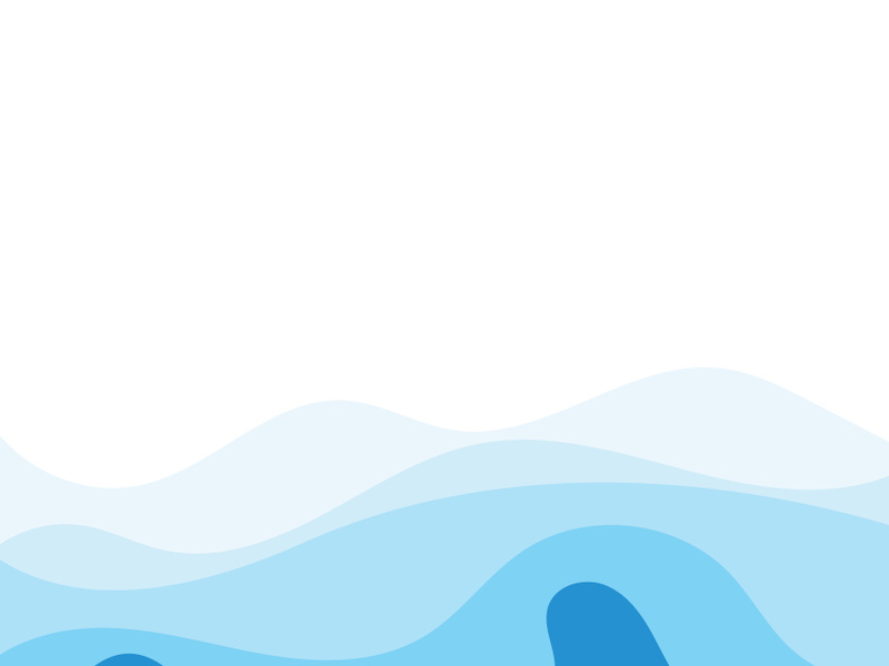 Wave water logo vector