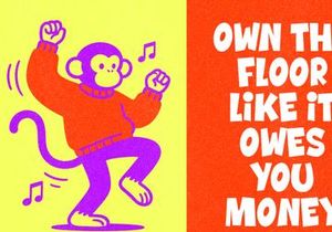 Monkey Dancing - Playful Fun Display Font