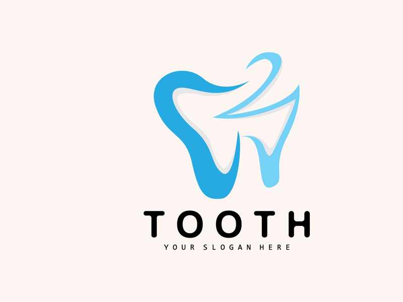 Tooth logo, Dental Health Vector, Care Brand Illustration