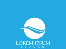 wave icon logo vector image app