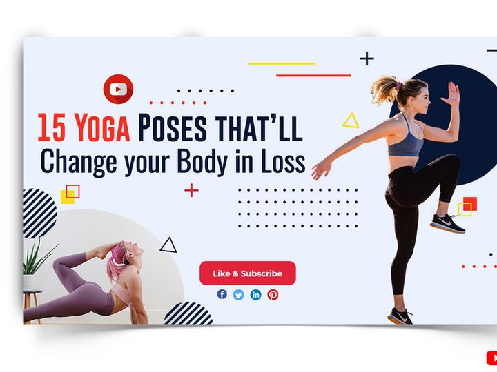 Yoga Youtube Thumbnails